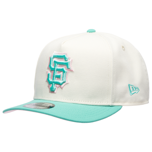  - New Era Giants 950AF 50th Anniversary Curve Cap - Chrome/Clear Mint