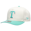 New Era Rangers 950AF Curve 40th Anniversary Cap - New Era Chrome/Clear Mint