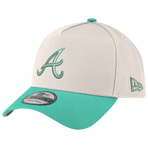 New Era Womens Atlanta Braves Braves 940AF Cap - Adult - Blue / White