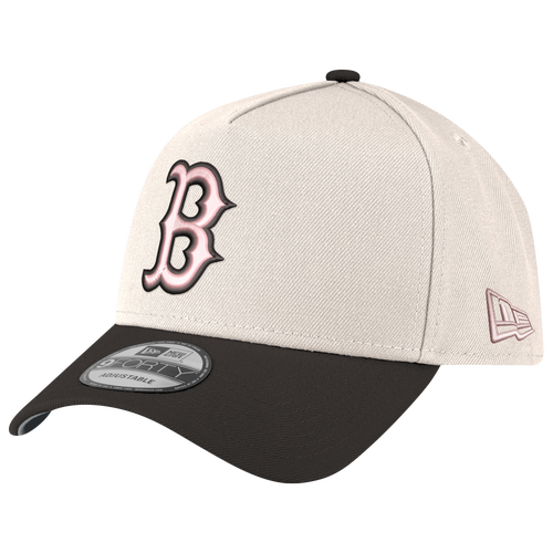 New Era Womens Boston Red Sox Red Sox 940AF Cap - Adult - White / Black