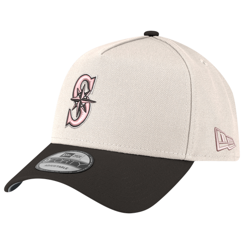 New Era Womens Seattle Mariners Mariners 940AF Cap - Adult - White / Black