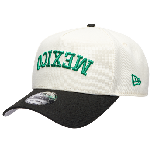 New Era Womens 940AF UPSD Wrdmrk Mexico Cap - Adult - Black / White