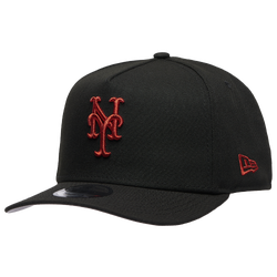 Men's - New Era Astros 9FIFTY AF Curve Cap - Black/Red