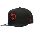 New Era San Diego Padres 950 A-Frame Curve Cap -  Black/Red