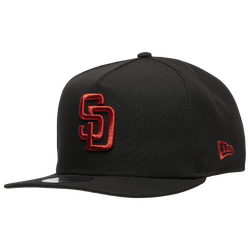 Men's - New Era Philadelphia 76ers 950 AF Curve Cap - Black/Red