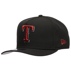 Men's - New Era Texas Rangers 950 AF Curve Cap - Black/Red