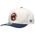 New Era American 250th Chrome 950AF curve cap - New Era Obsidian/Chrome Scarlett