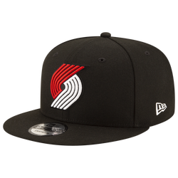 Men's - New Era Trailblazers NBA 9FIFTY 2Tone OTC Cap - Black