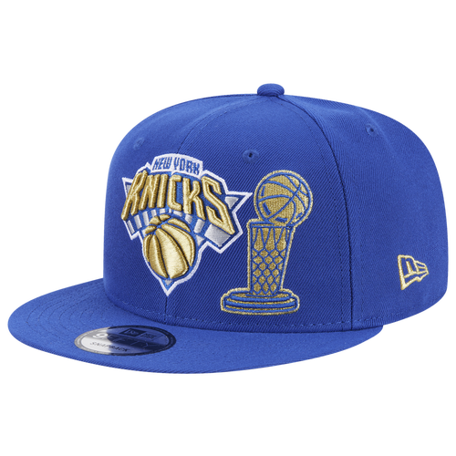 New Era Mens Knicks 9Fifty NBA26 Ring Cap - Blue One Size