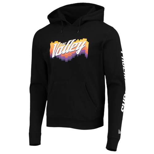 

New Era Mens New Era Suns 2021-22 City Edition Pullover Hoodie - Mens Black Size L