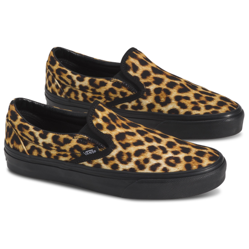  - Vans Classic Slip-On Leopard - Black/Brown