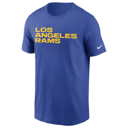 Men's - Nike Rams Fan Gear Wordmark T-Shirt - Royal