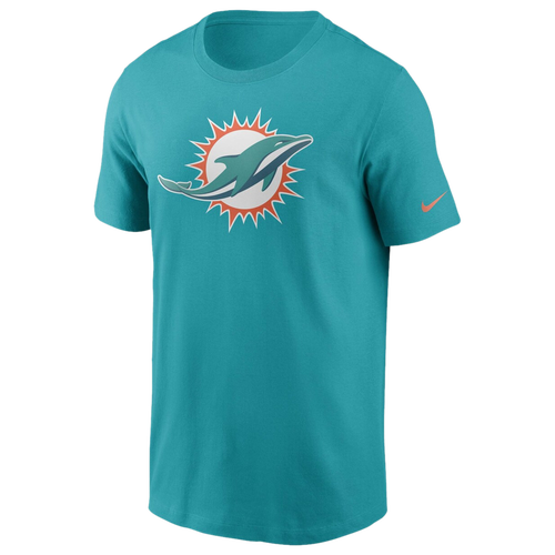 Men's Nike Aqua Miami Dolphins Primary Logo T-Shirt 