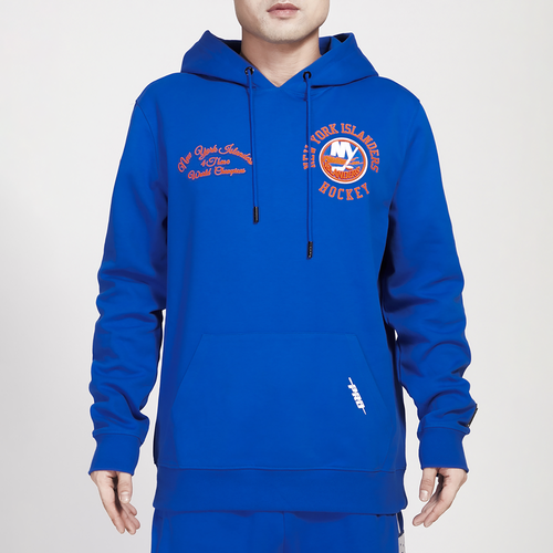 

Pro Standard Mens Pro Standard Islanders Hybrid Pullover Hoodie - Mens Blue Size XXL