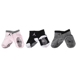 Boys' Infant - Jordan AJ1 Gripper Socks - Pink Foam/White