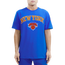 Pro Standard Knicks Stacked Logo Pro Team T-Shirt - Men's Blue/Blue
