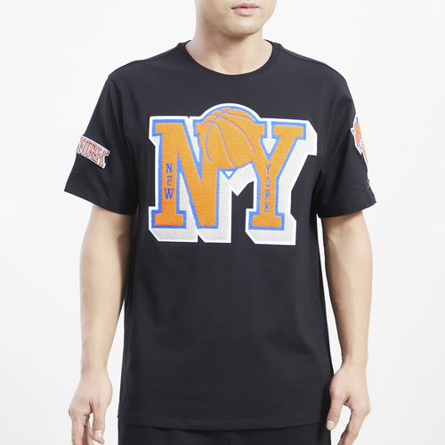 

Pro Standard Mens Pro Standard Knicks Mash Up T-Shirt - Mens Black/Black Size XL