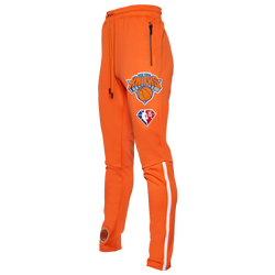 Men's - Pro Standard Knicks Team Logo Pro Track Pants - Orange/Orange