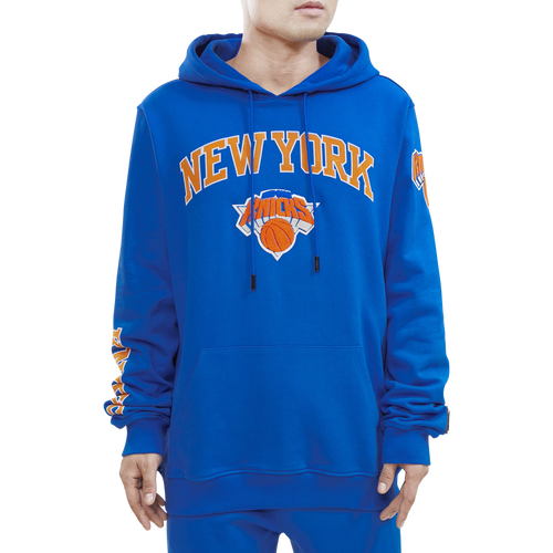 

Pro Standard Mens Pro Standard Knicks Stacked Logo Hoodie - Mens Blue/Blue Size XL