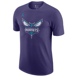 Men's - Nike NBA Essential Logo1 Short Sleeve T-Shirt - Purple