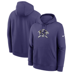 Men's - Nike NFL Ravens Hoodie - Purple
