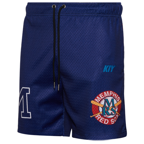 

BY KIY Mens BY KIY x NLB Memphis B Shorts - Mens Multi/Multi Size S