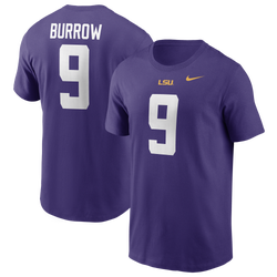 Men's - Nike NCAA Louisiana State Univ Name & Number T-Shirt - Court Purple