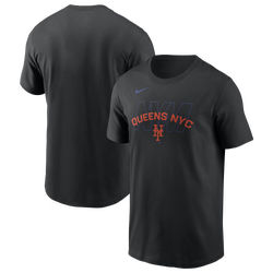 Men's - Nike Mets Hot Corner T-Shirt - Black