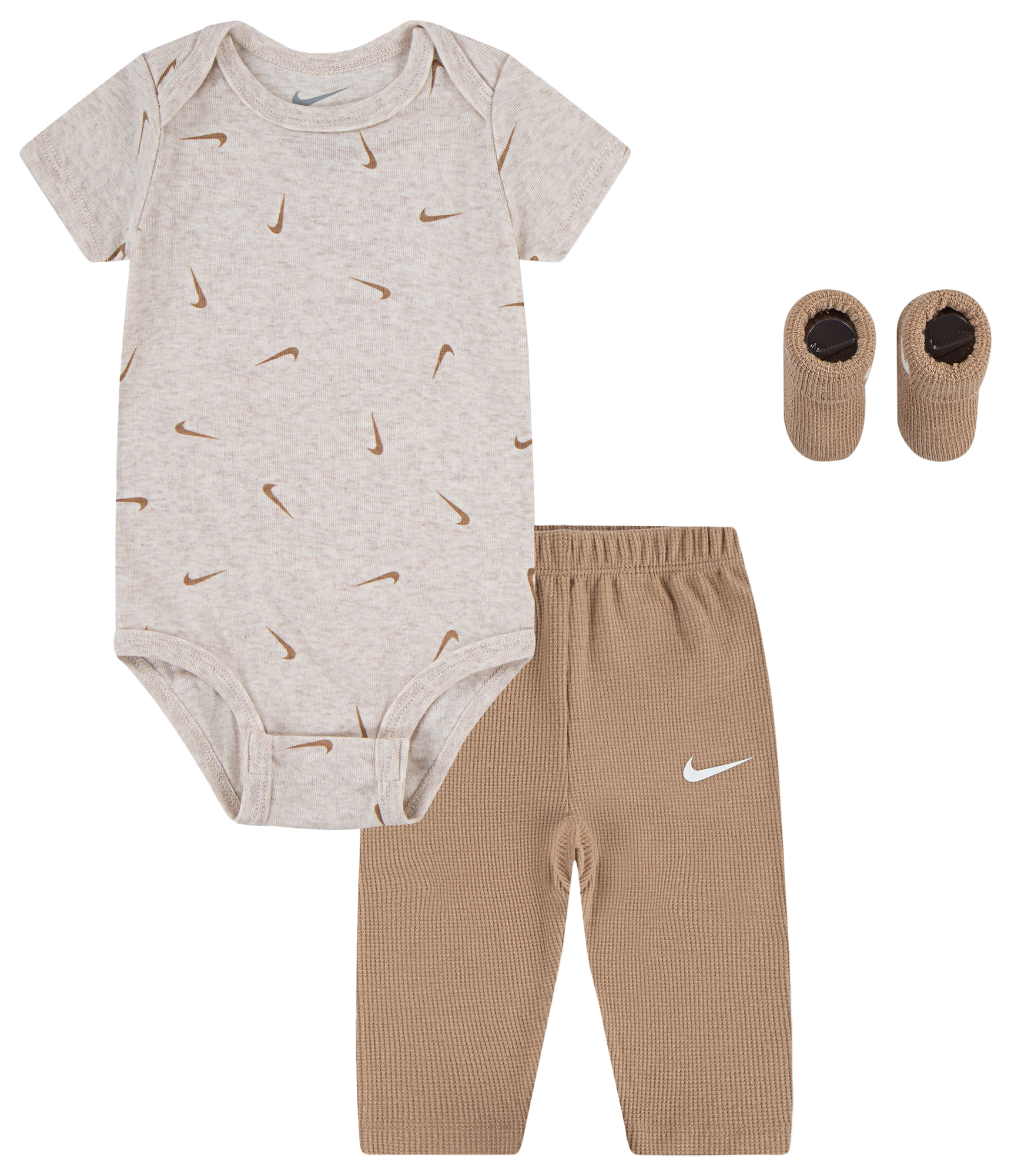 Nike 3 Pack Bodysuit & Waffle Pants - Boys' Infant