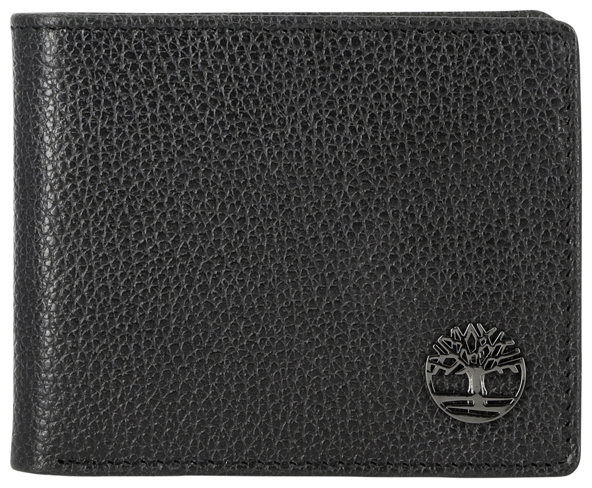 Timberland Metal Tree Logo Passcase Wallet - Men's