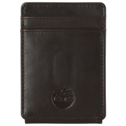 Men's - Timberland Magnetic Clip Front Pocket Wallet - Brown