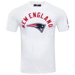 Men's - Pro Standard Patriots Classic T-Shirt - White/White