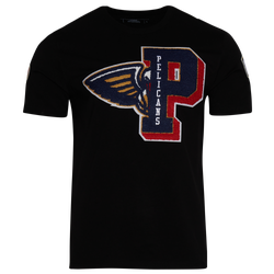 Men's - Pro Standard Pelicans Mash Up T-Shirt - Black/Black