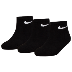 Boys' Grade School - Nike Quarter Socks Six Pack - White/Black