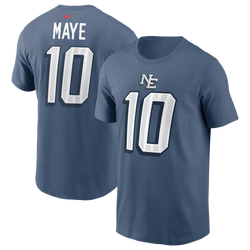 Men's - Nike Patriots NFL Rival DM10 Short Sleeve T-Shirt - Blue