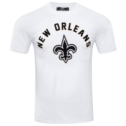 Men's - Pro Standard Saints Classic T-Shirt - White/White