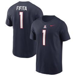 Men's - Nike NCAA Univ Of Arizona Name & Number T-Shirt - College Navy