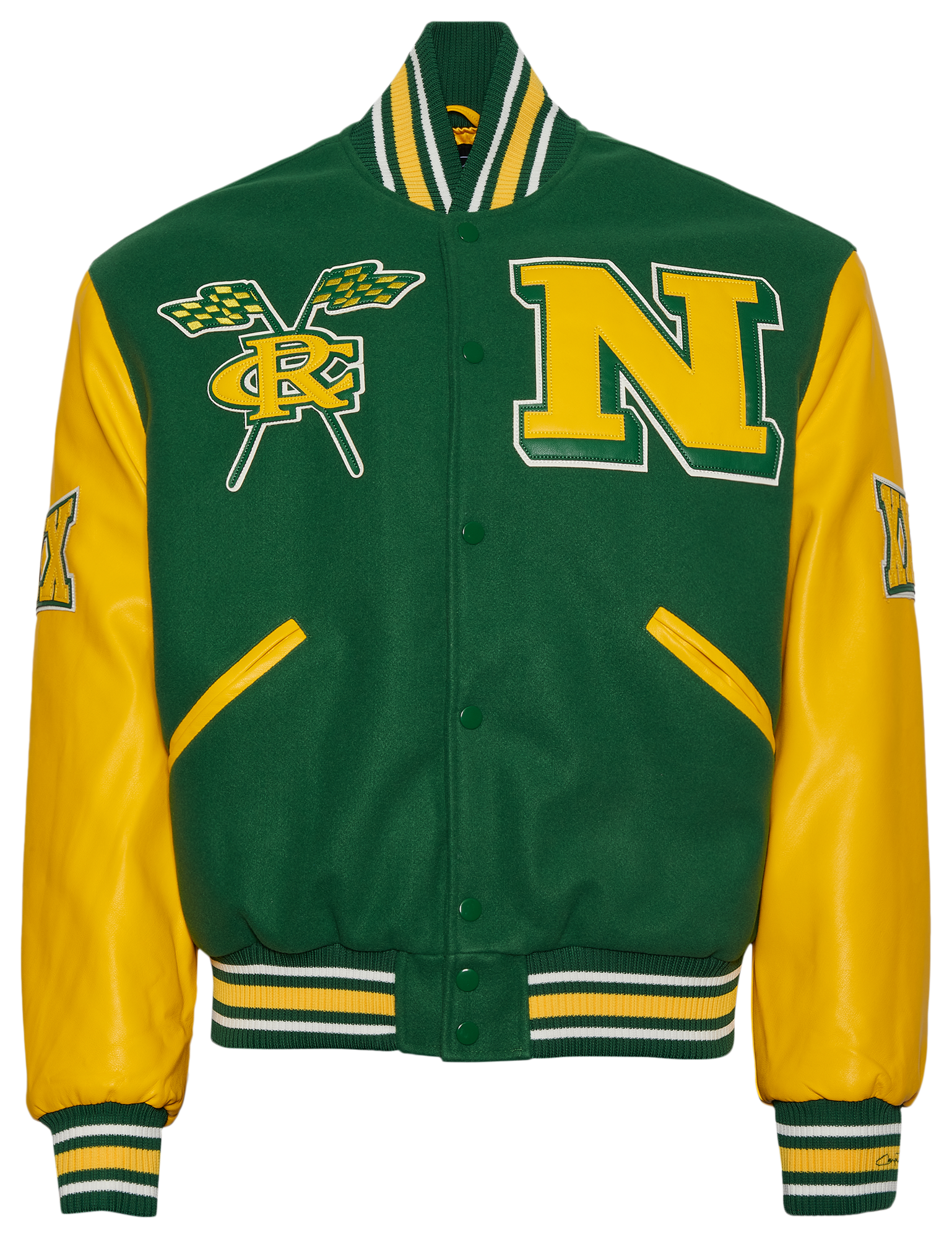 Campus Remix Norfolk State University Varsity Jacket | Foot Campus Remix Norfolk State University Varsity Jacket | Foot