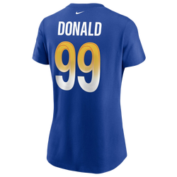Women's - Nike Rams Player Name & Number T-Shirt - Royal