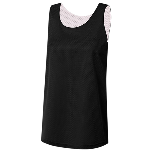 A4 Reversible Tricot Mesh Tank Top In Black/white