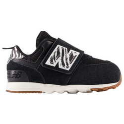 Girls' Toddler - New Balance 574 Newbie - Black/White