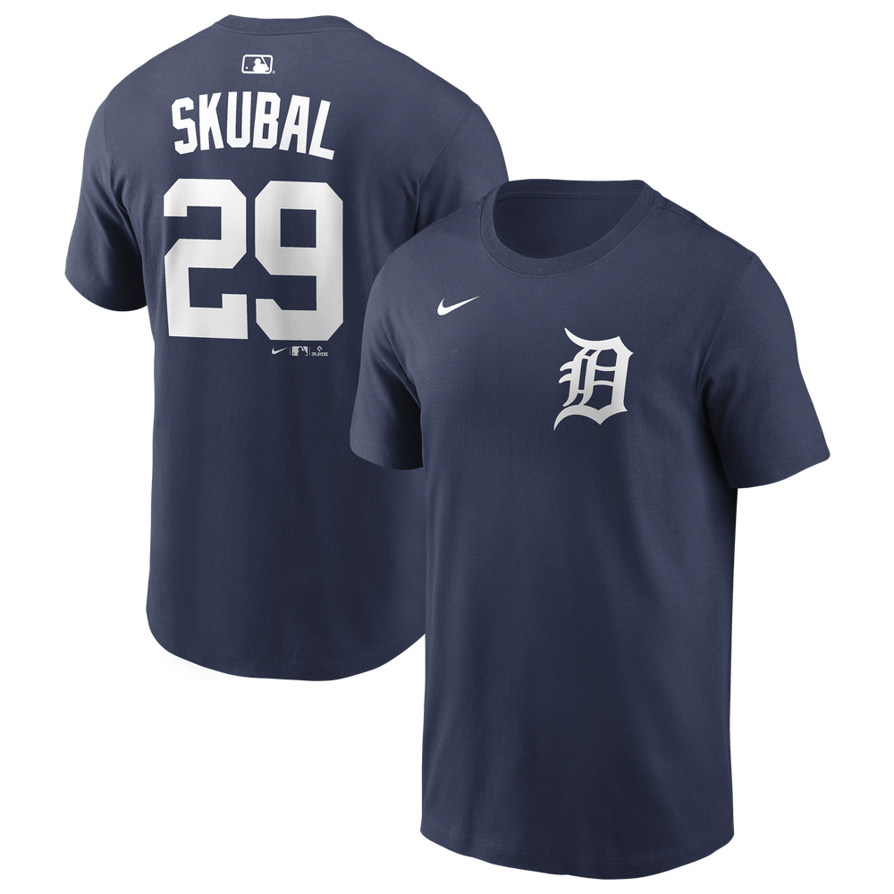 Representative product-family photo: Nike Tigers Name & Number T-Shirt. Pictured option and availability are unverified.