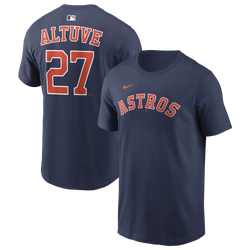 Men's - Nike MLB Name & Number Short Sleeve T-Shirt - Navy