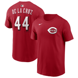 Men's - Nike MLB Name & Number Short Sleeve T-Shirt - Red