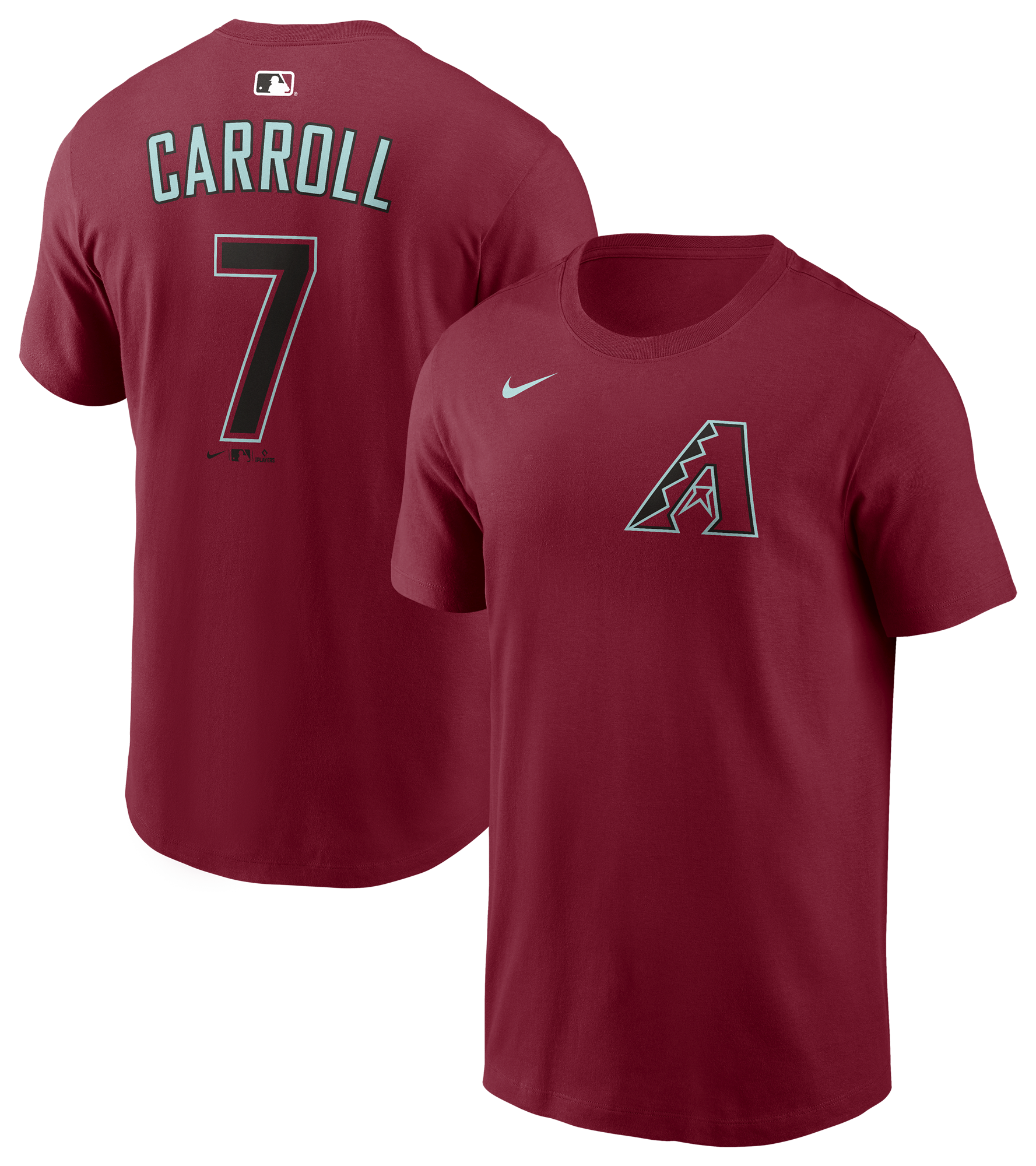 Nike Diamondbacks Name & Number T-Shirt - Men's