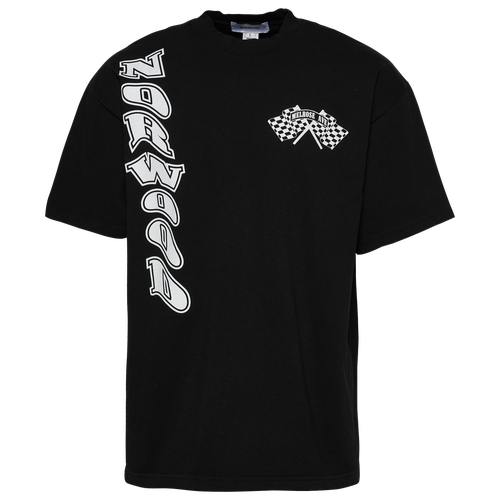 Norwood Mens Logo T-shirt In Black/white | ModeSens