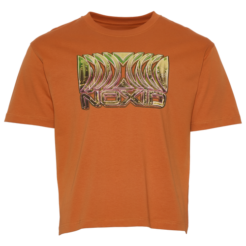 MENS - NOxID Circuit Short Sleeve T-Shirt - Orange/Green