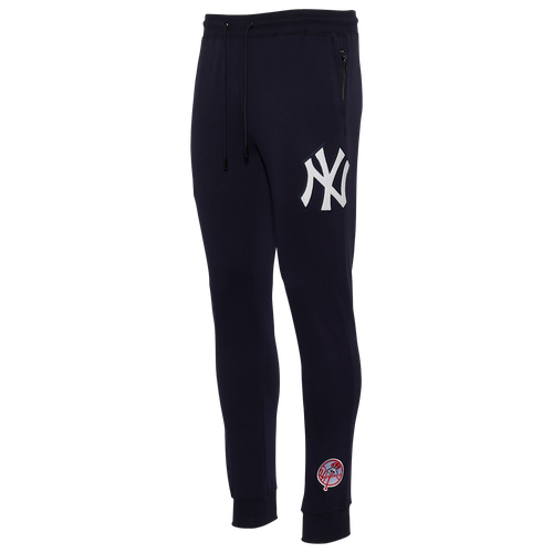 

Pro Standard Mens New York Yankees Pro Standard Yankees Fleece Joggers - Mens Navy Size L