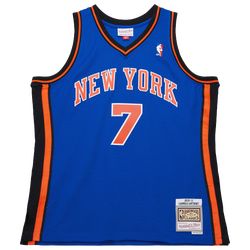 Men's - Mitchell & Ness Knicks Carmelo Anthony 2010 Swingman Jersey - Royal