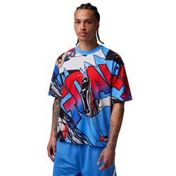 Men's - Jordan Brooklyn GFX Short Sleeve Crew - Blue/Red
